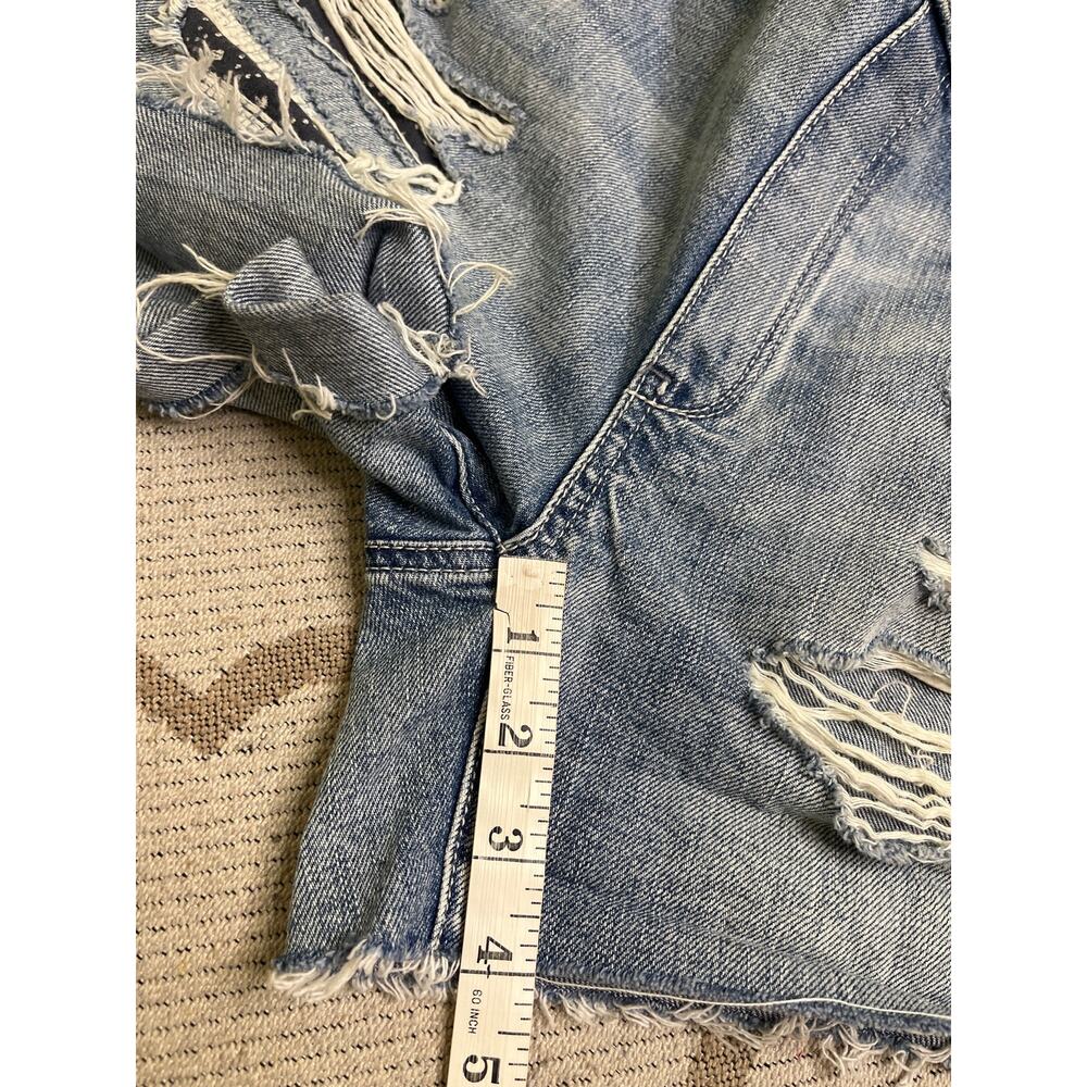 American Eagle Outfitters Tomgirl Shortalls, distressed, size XS - Picture 5 of 12